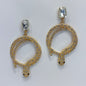 E1686 KE7113 Snake Dangle Earrings