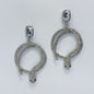 E1686 KE7113 Snake Dangle Earrings