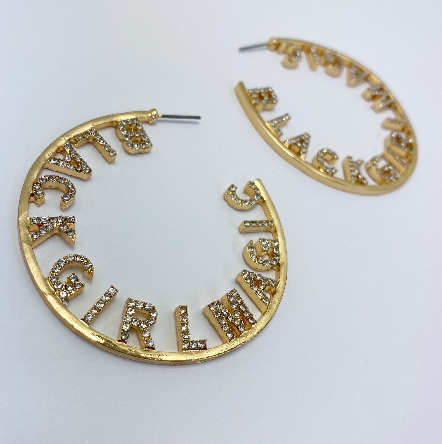 E1466 ME1712 Hoop Earrings