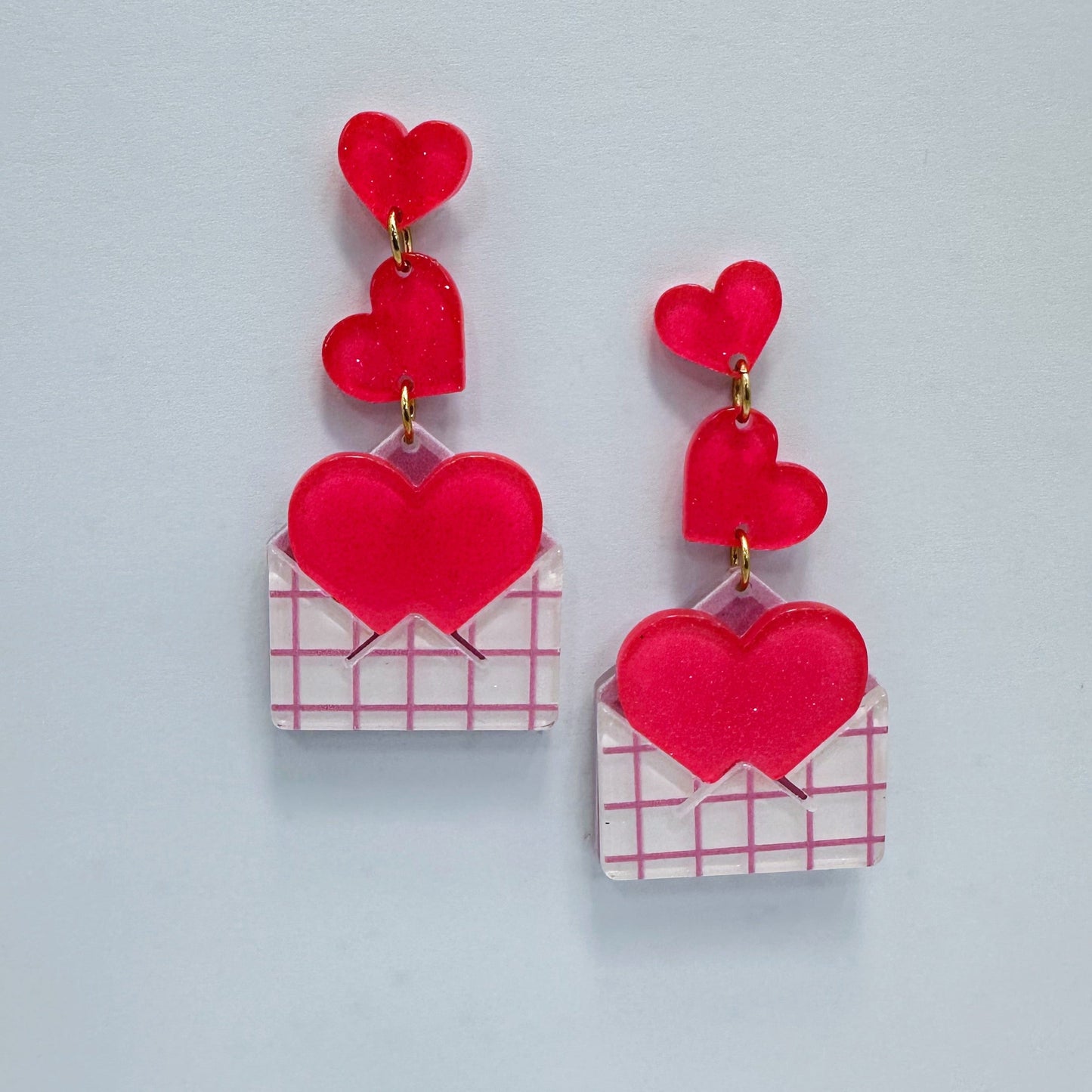 E1034 VER5781 Acrylic Drop Dangle Hook earrings