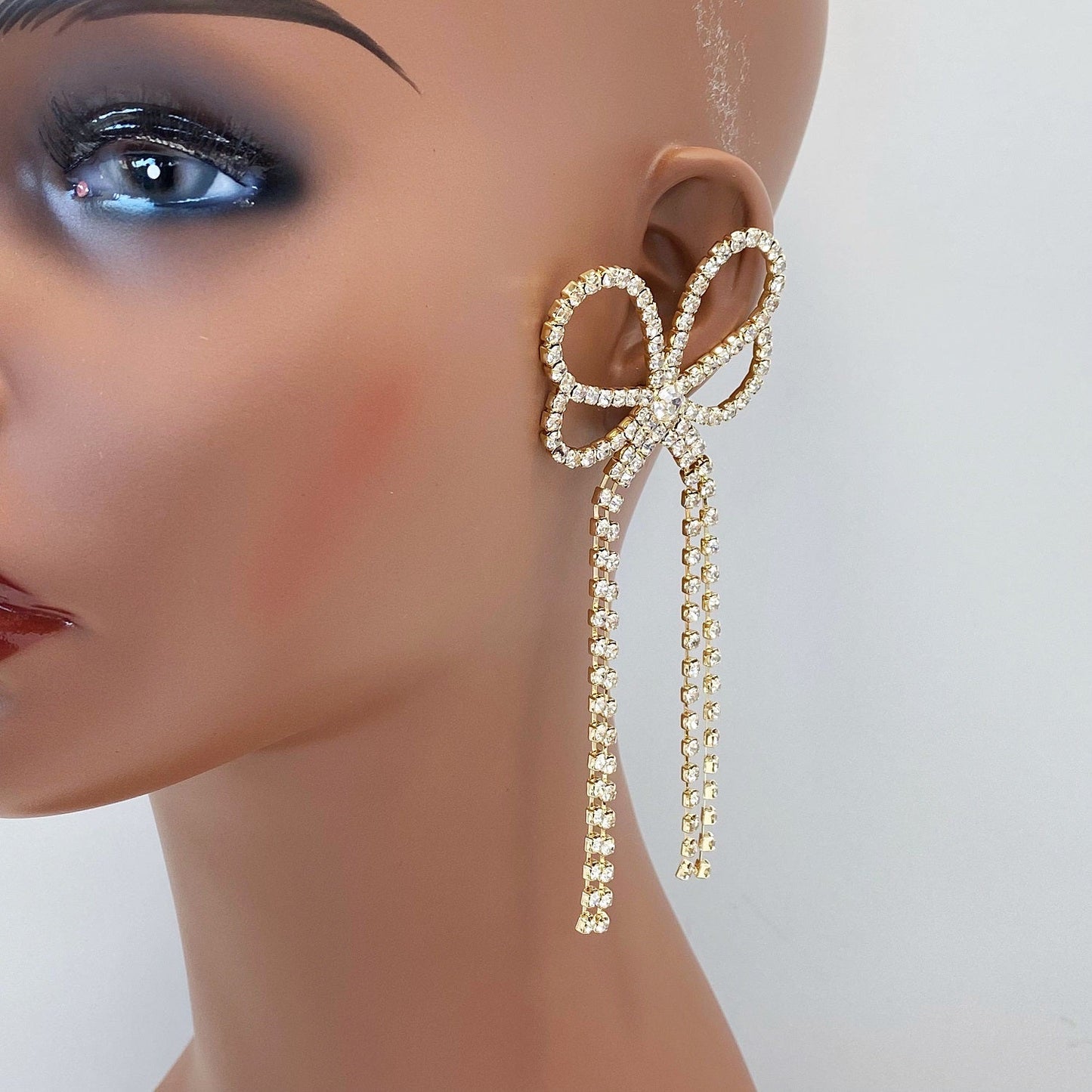 E1399 27548 Drop Dangle Post Earrings