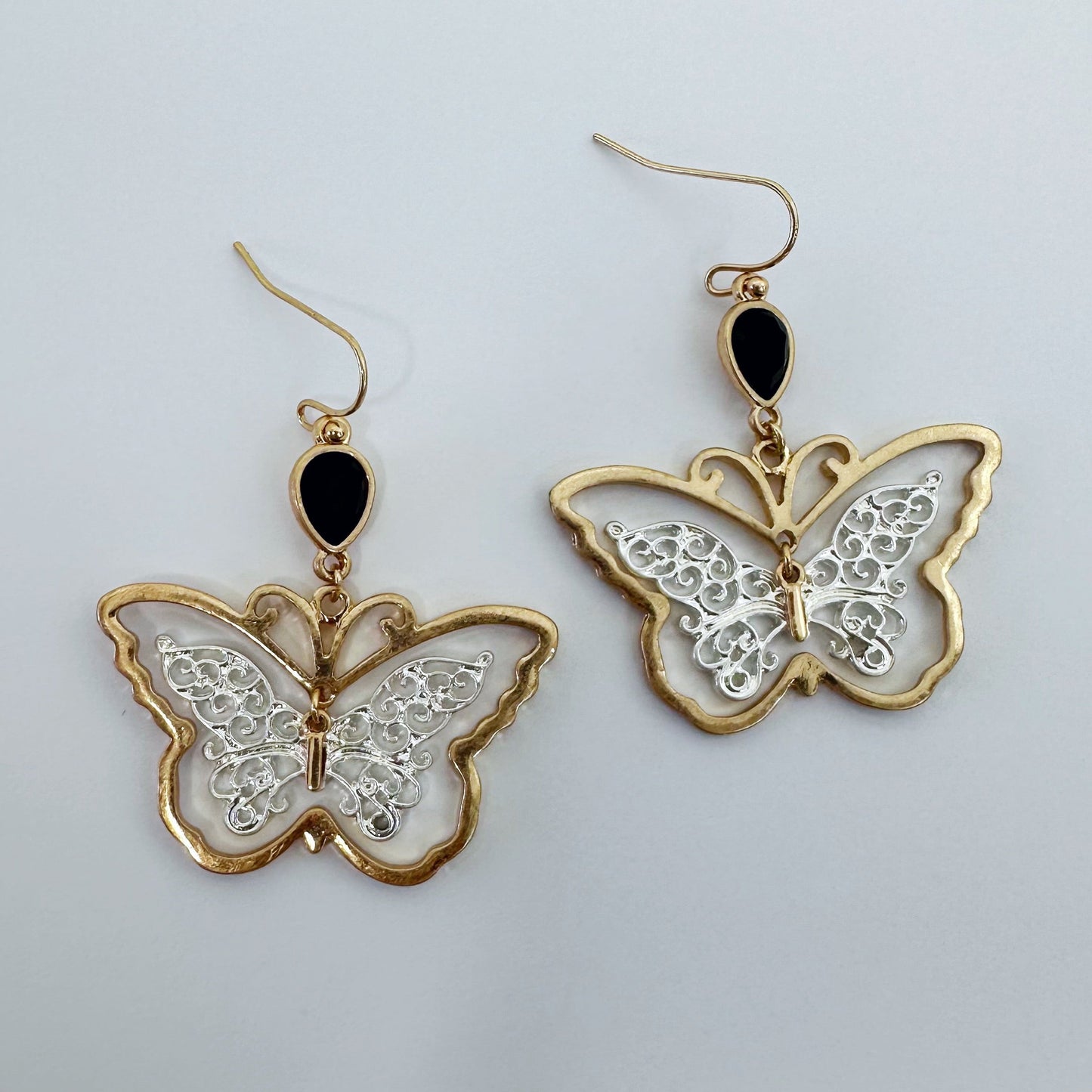 E0968 AE6215 Butterfly Designs Drop Dangle Hook Earrings