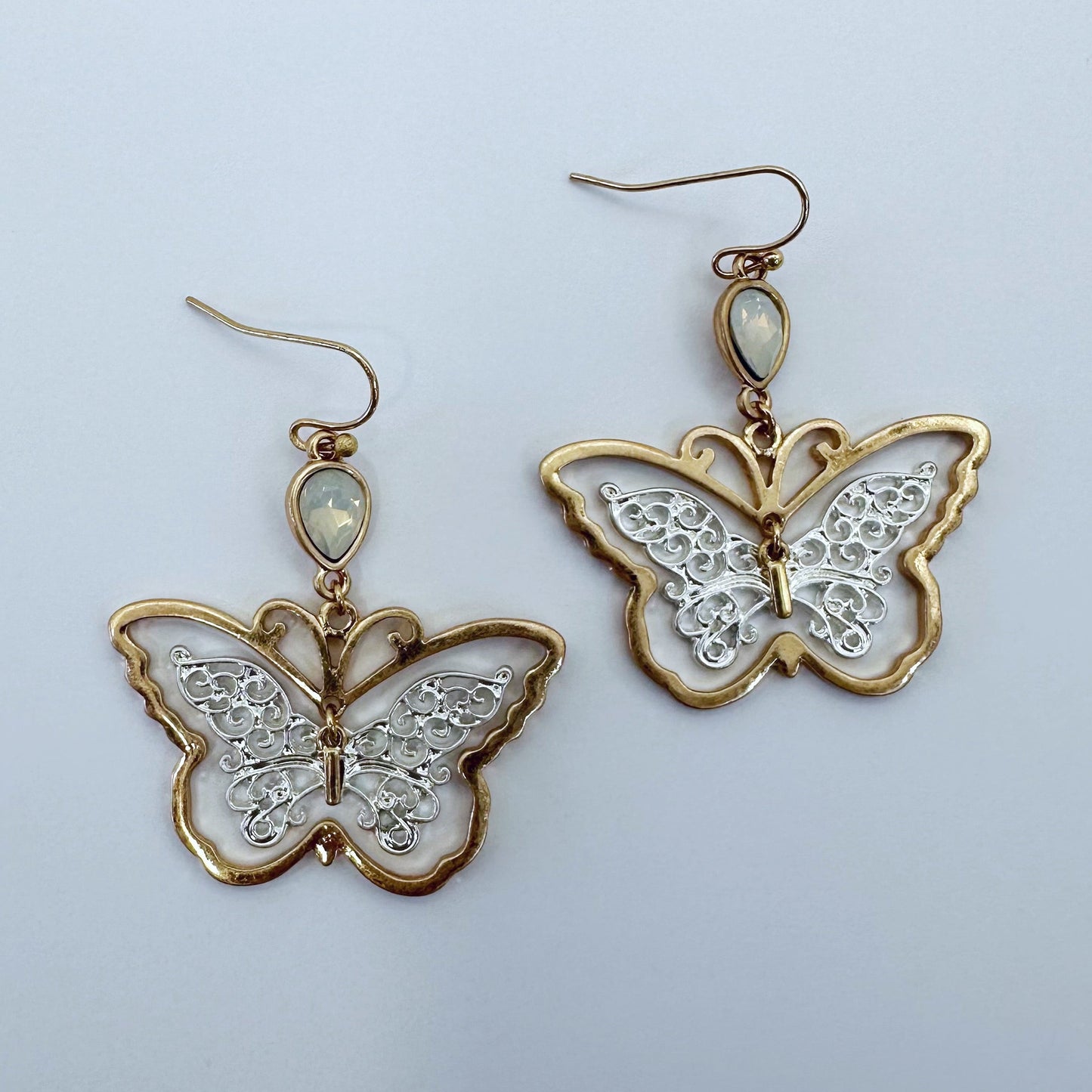 E0968 AE6215 Butterfly Designs Drop Dangle Hook Earrings