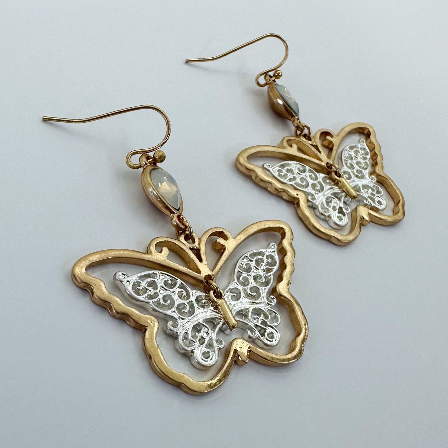 E0968 AE6215 Butterfly Designs Drop Dangle Hook Earrings