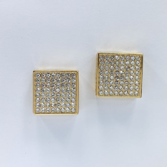 E1717 KE3392 Square Post Earrings