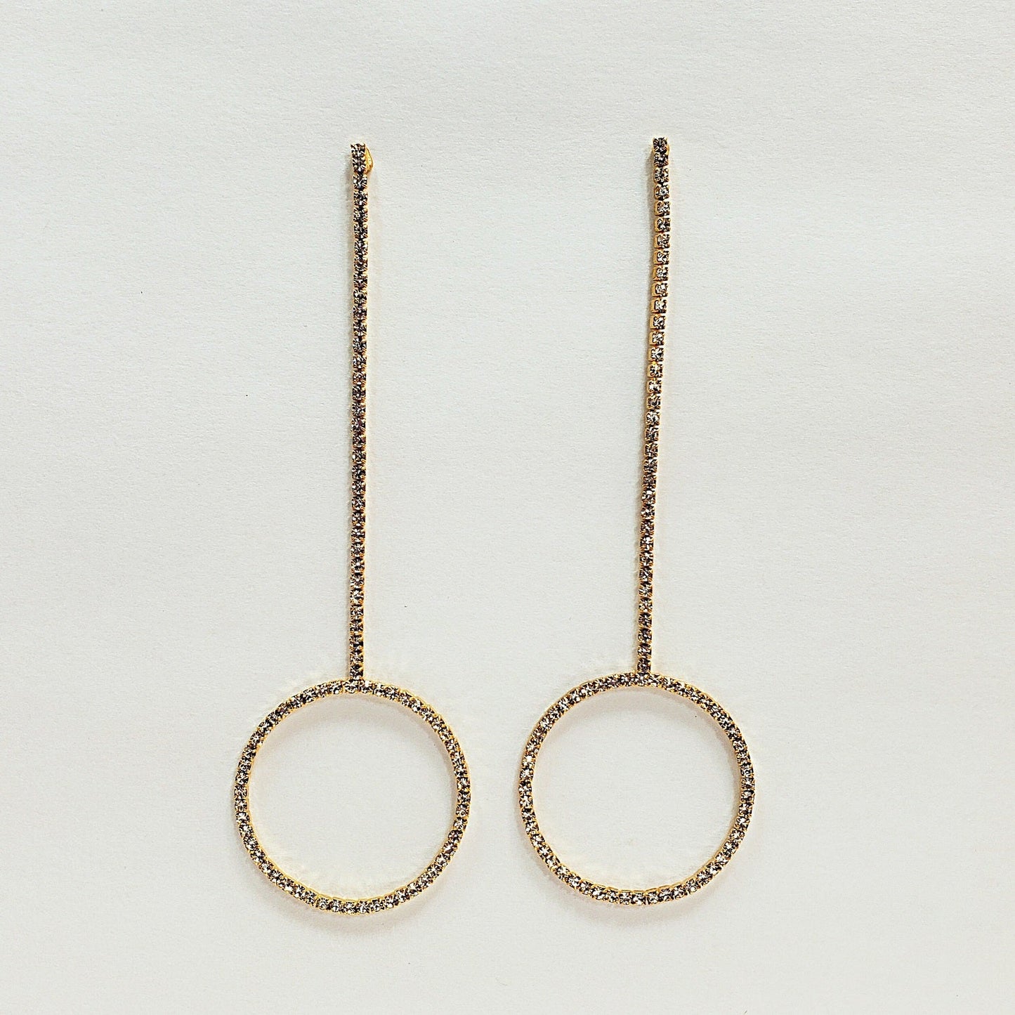 E1382 25811 Drop Dangle Post Earrings