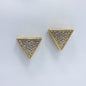 E1718 KE3393 Triangle Post Earrings