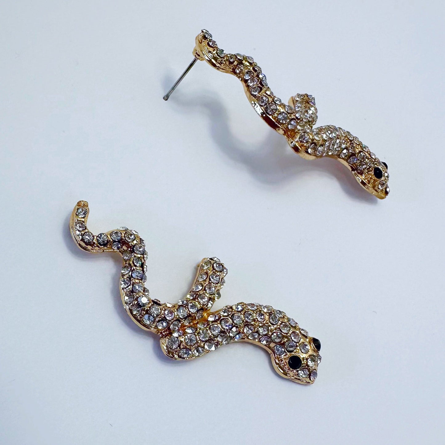 E1479 YE3024 Snake Earrings
