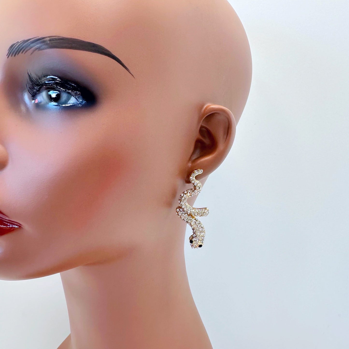E1479 YE3024 Snake Earrings