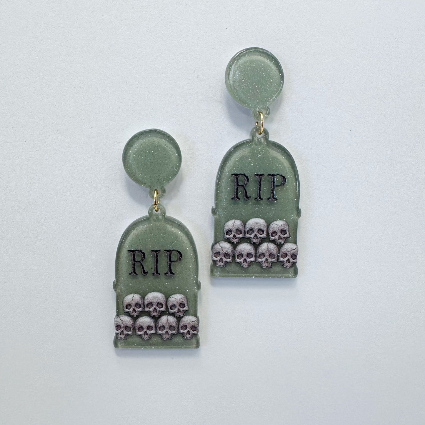 E1037 VER6046 Halloween theme Acrylic Drop dangle Earrings