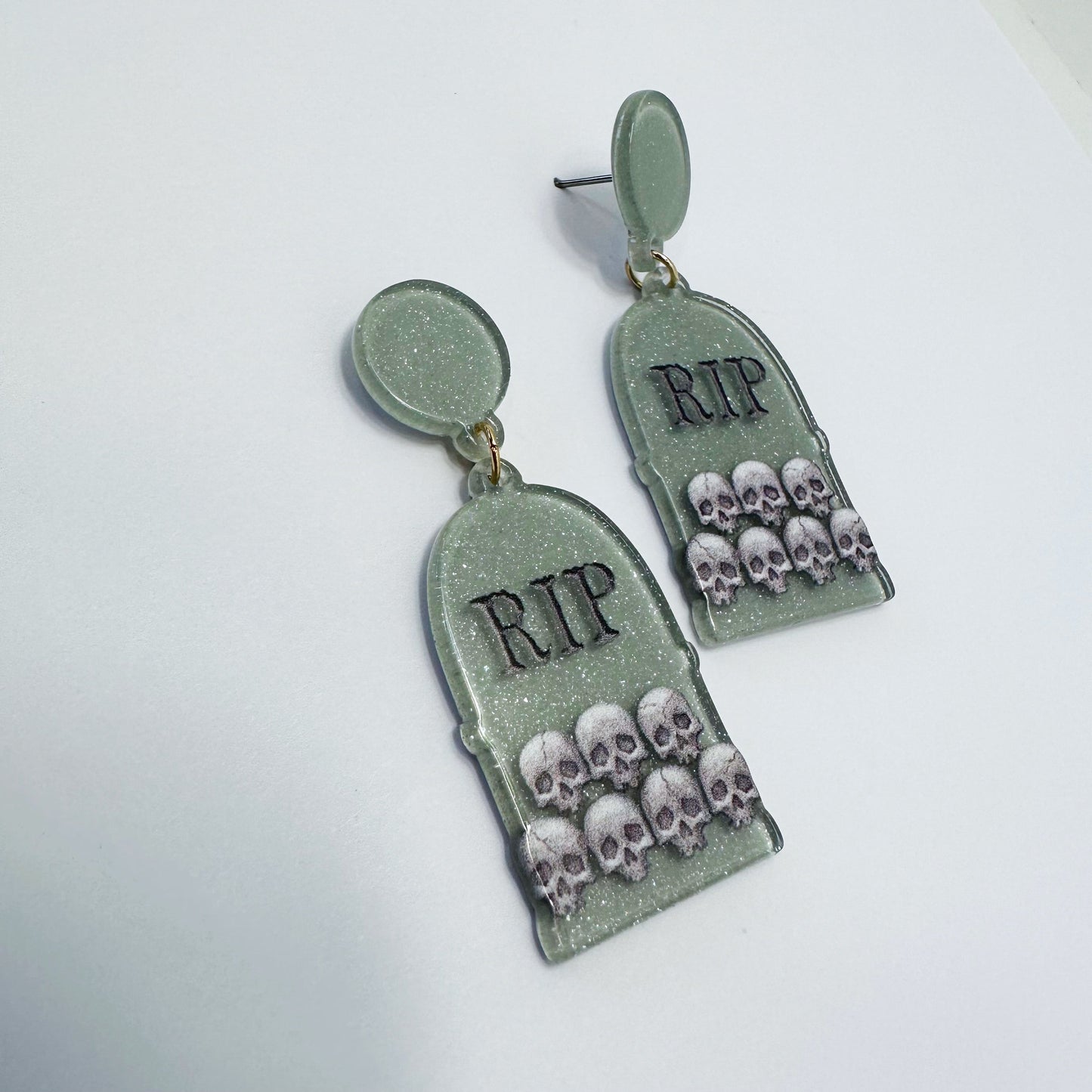 E1037 VER6046 Halloween theme Acrylic Drop dangle Earrings