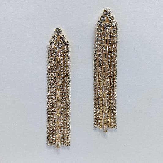 E1400 27671 Drop Dangle Post Earrings