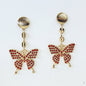 E1720 KE5065 Butterfly Earrings
