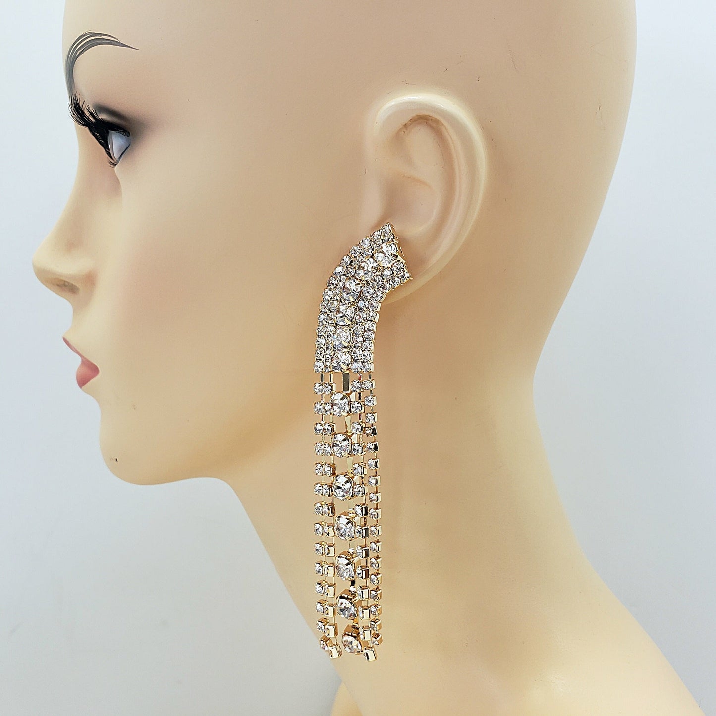 E1397 26339 Drop Dangle post Earrings
