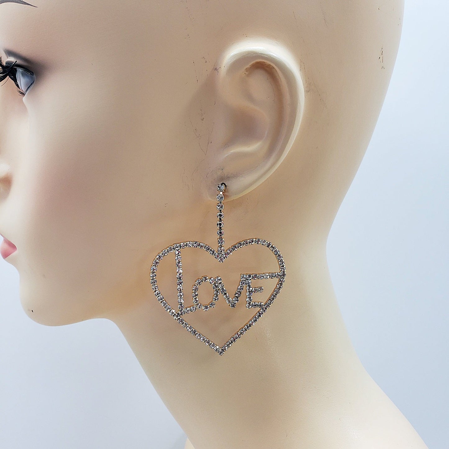 E1408 27004 LOVE Dangle Earrings