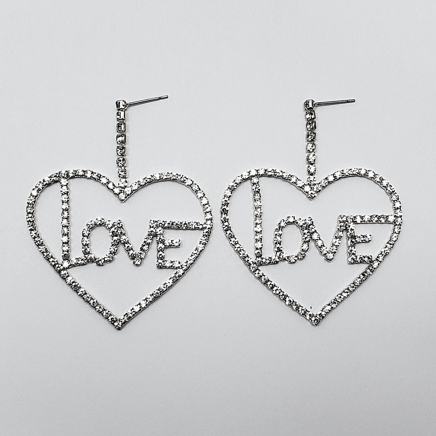 E1408 27004 LOVE Dangle Earrings