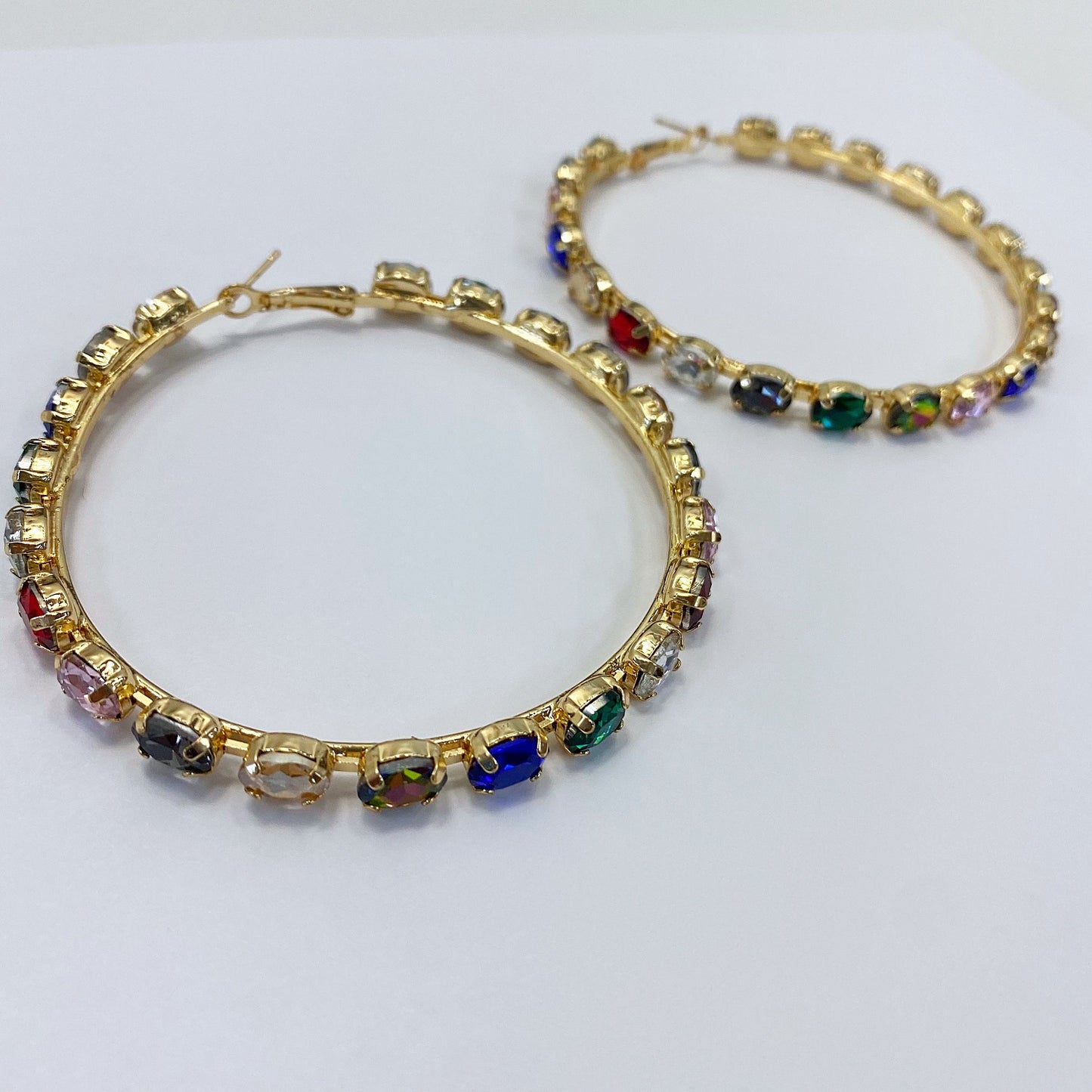 E0760 KE2350-80 Hoop Earrings