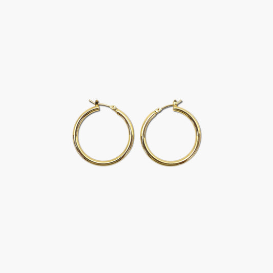 E0303 | Classic Mini Hoop Earrings | SE10001-3J