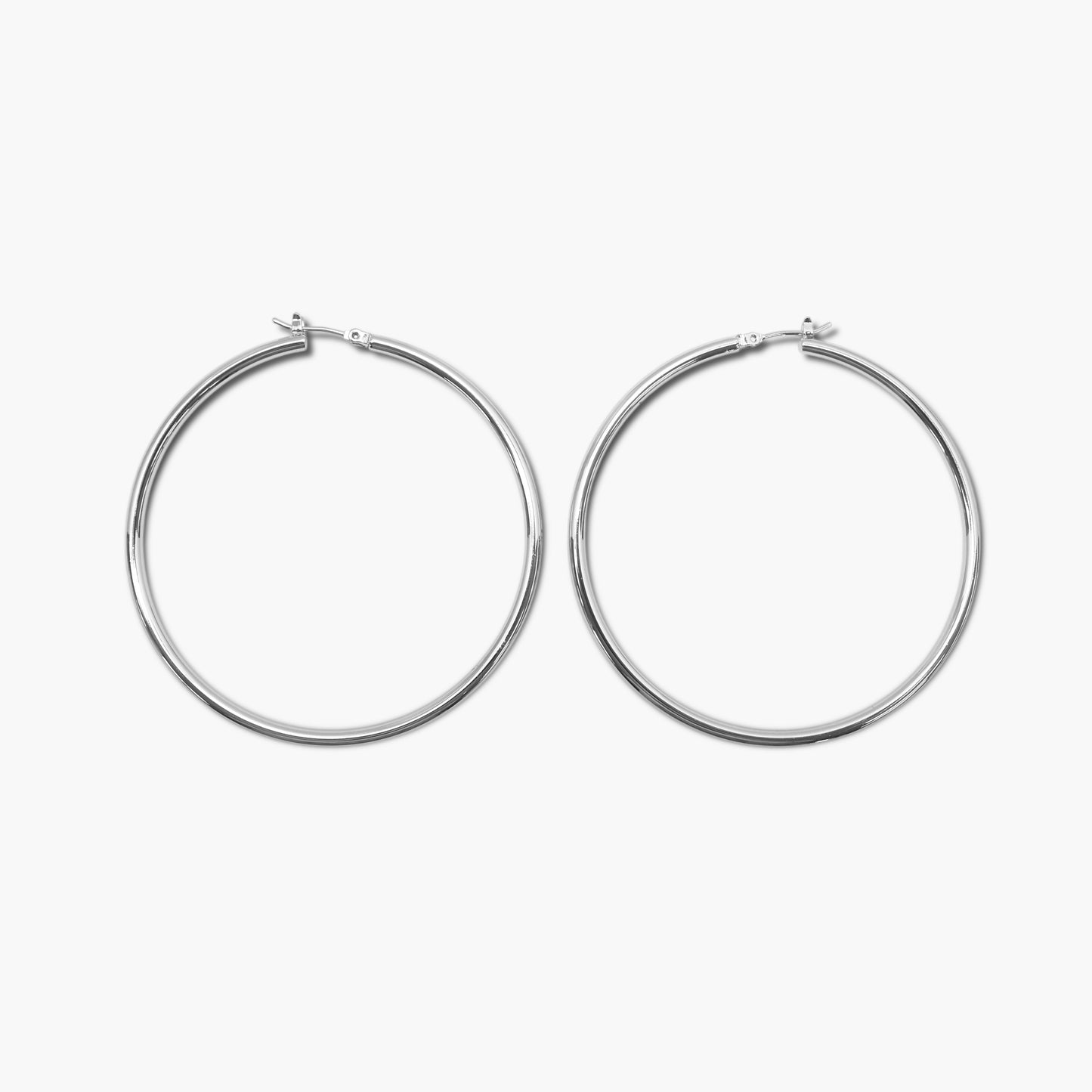 E0300 | Sleek Signature Hoop Earrings | SE10001-6J