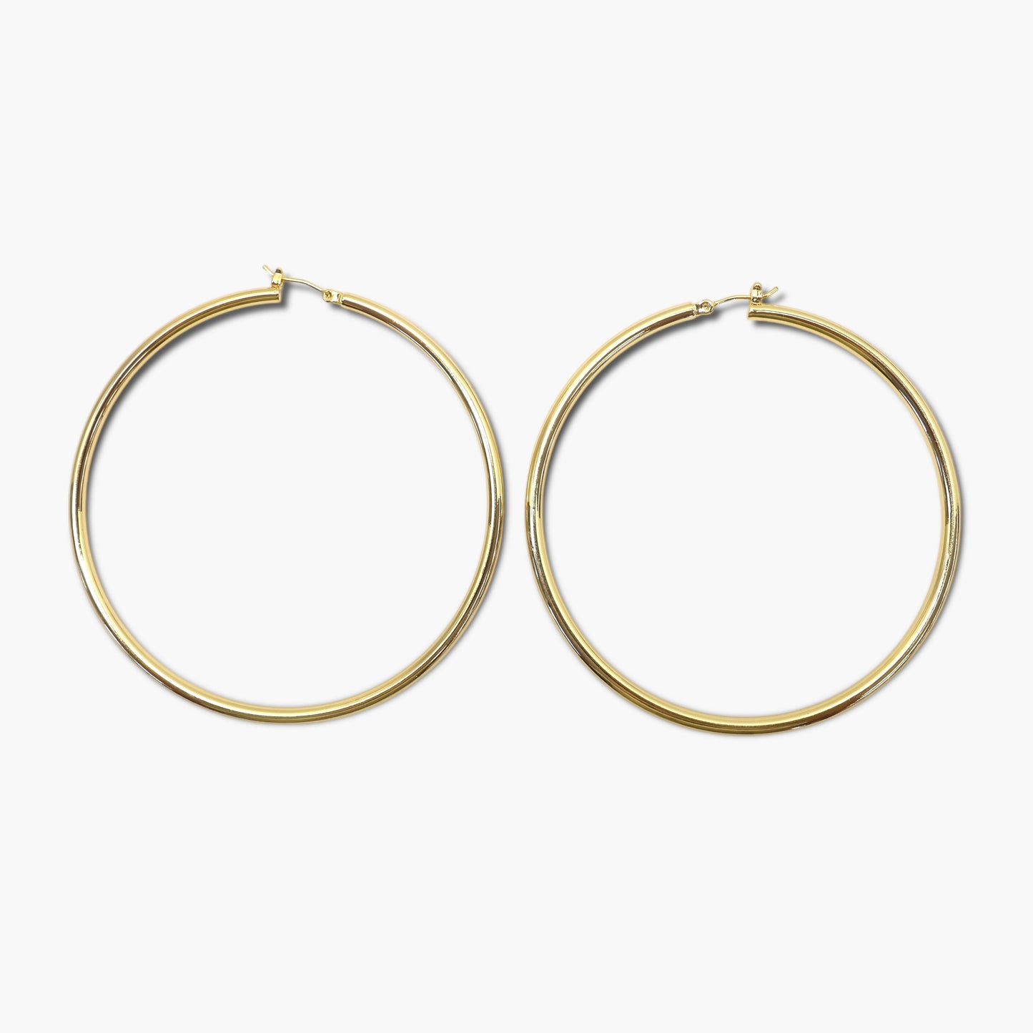 E0299 | Luxe Minimal Hoop Earrings | SE10001-7J