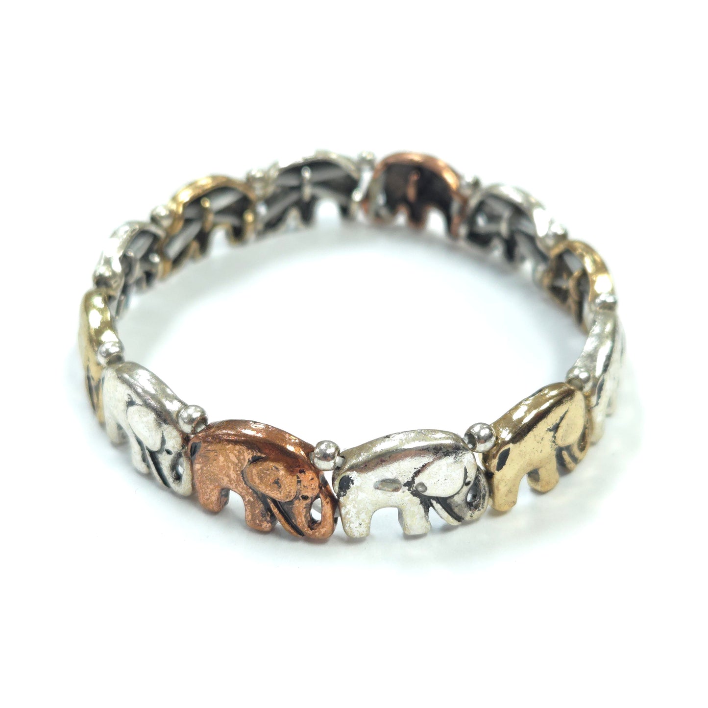 Decorative ring with intricate designs on a white background