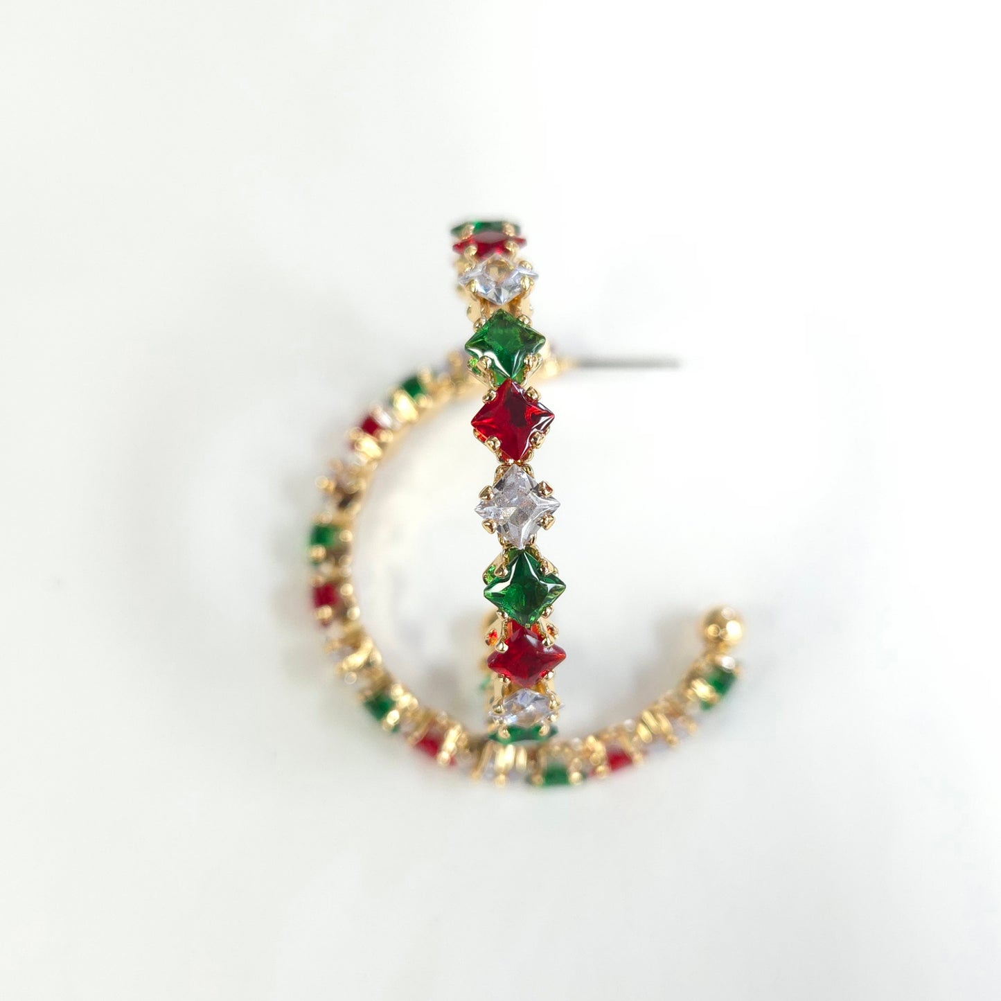 E1678 FE814 Hoop Earrings