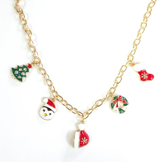 N0642 FN328 Christmas Necklace