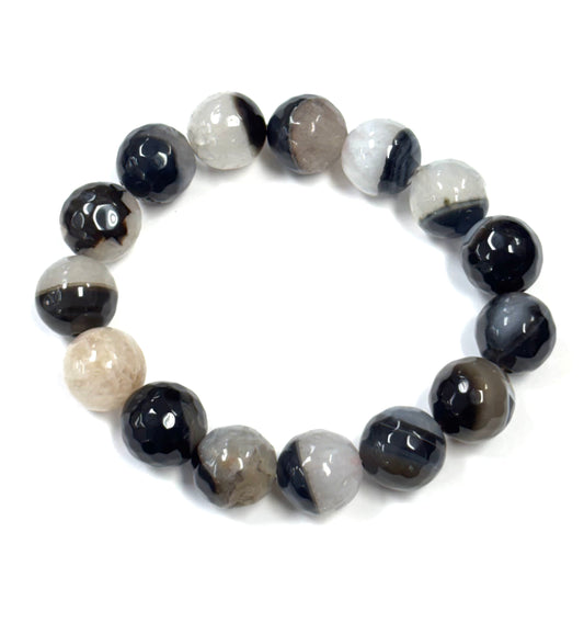SB-SSB Monochrome Agate Bracelet