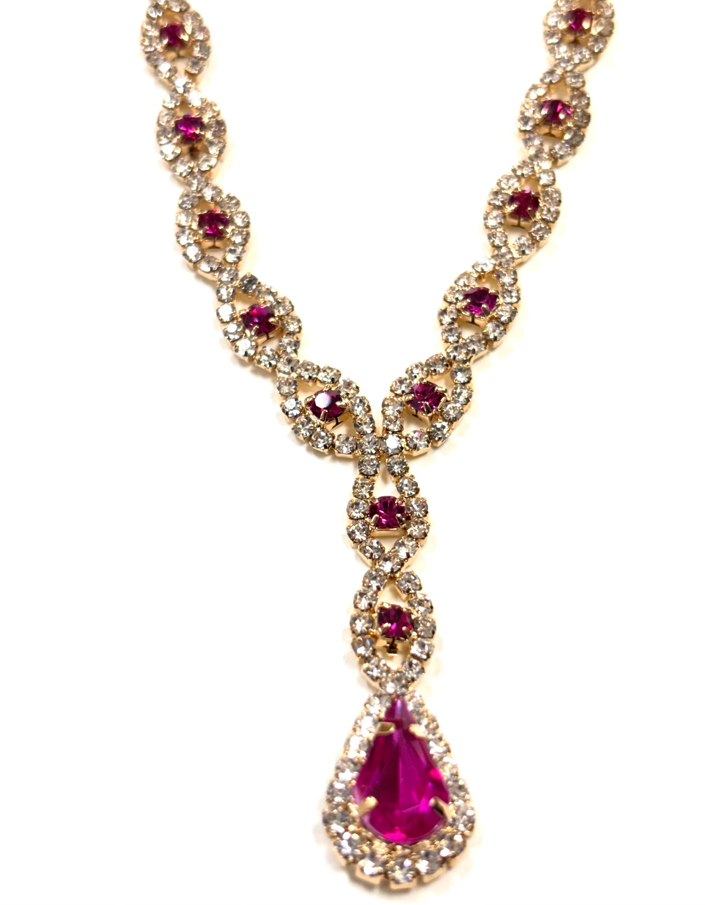 N3265 | Regal Drop Statement Necklace | JR3125
