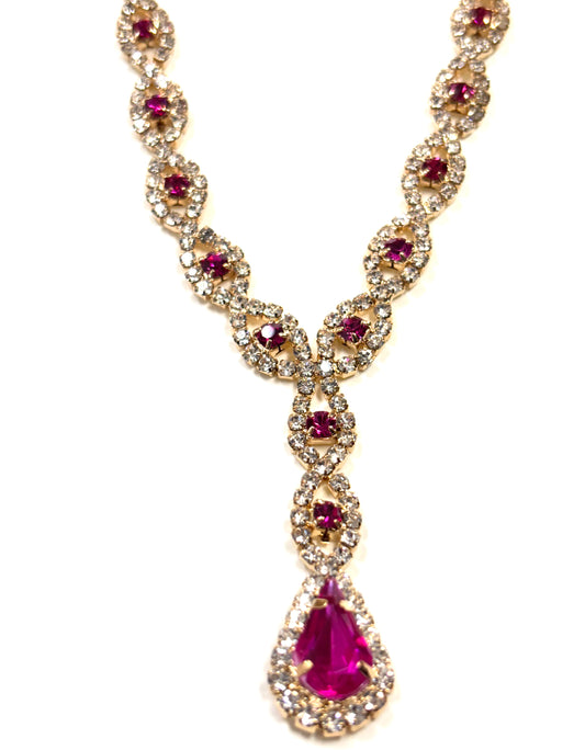 N3265 | Regal Drop Statement Necklace | JR3125