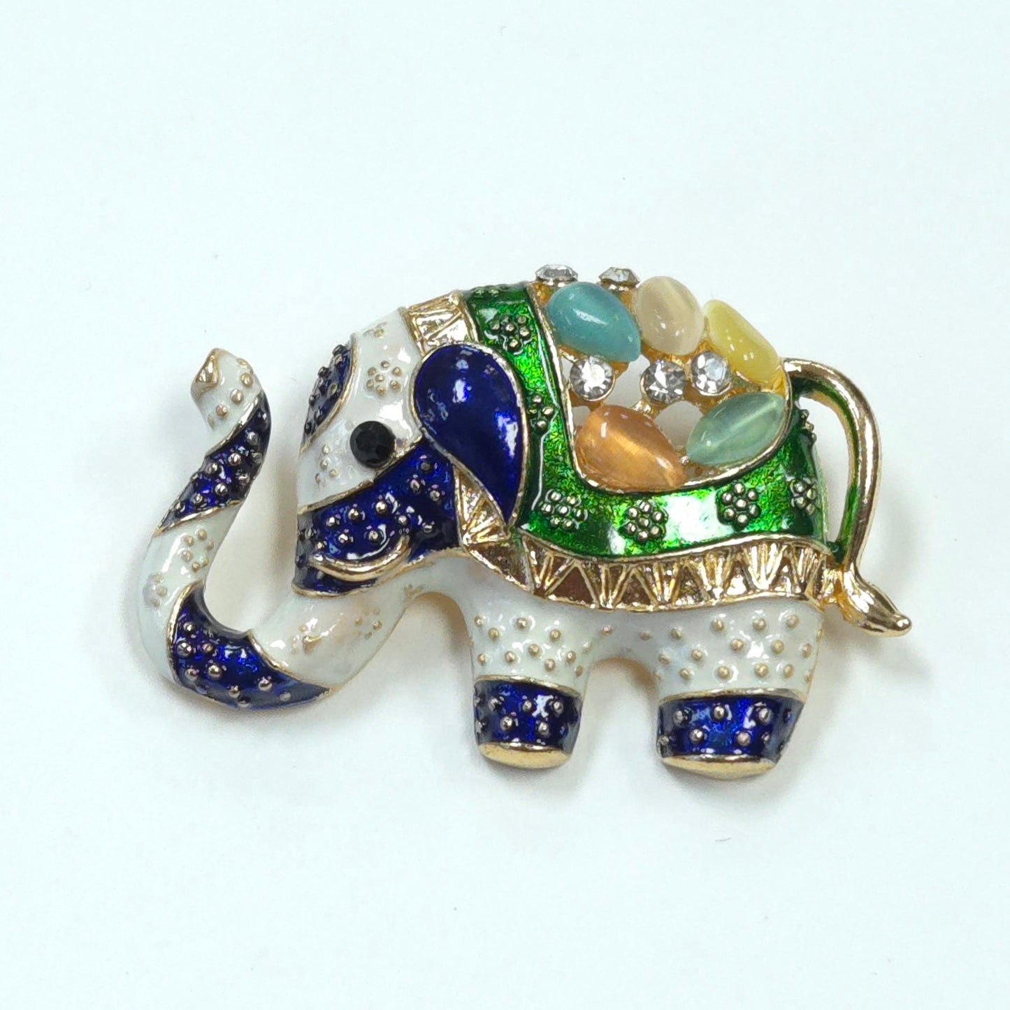BR0223 | Heirloom-Style Elephant Brooch | GBR1203