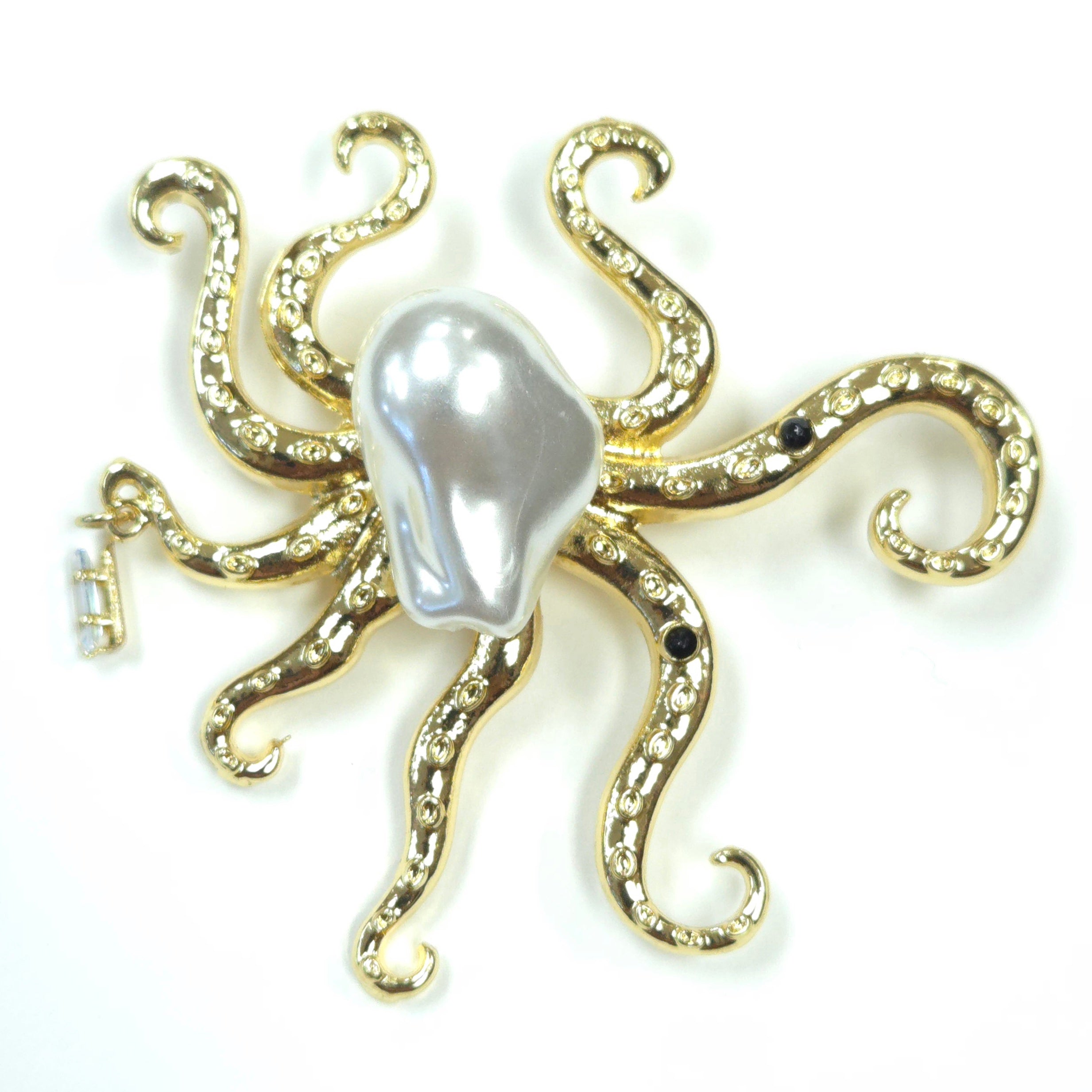 BR0237 | Pearl Octopus Statement Brooch | GBR1217 – Greater Goods