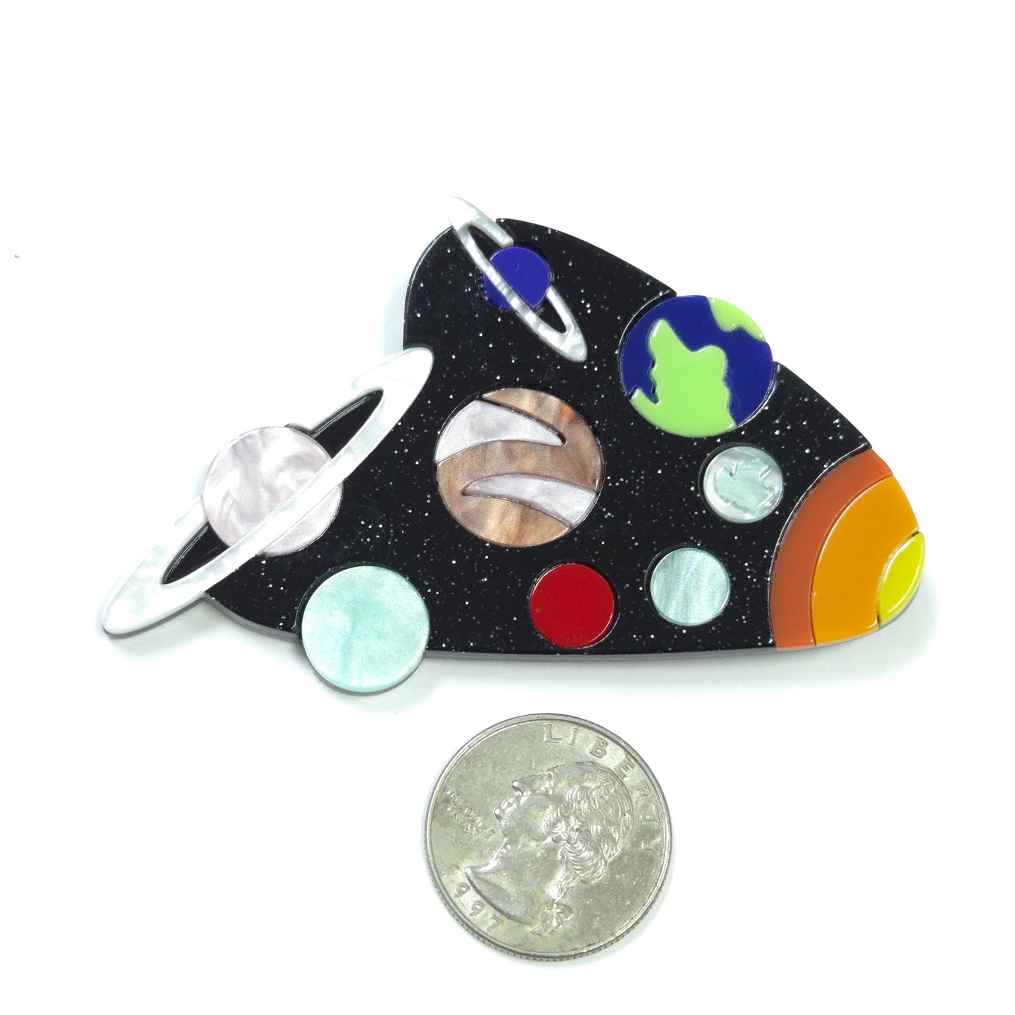 BR0285 | Cosmic Space Statement Brooch | GBR1265