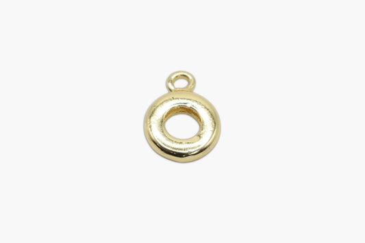 C0465 | Minimal Donut Ring Charm | GC1109