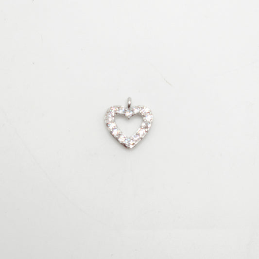 C0479 | Crystal Heart Charm | GC1112