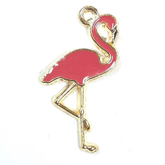 C0177 | Tropical Flamingo Charm | GC1122