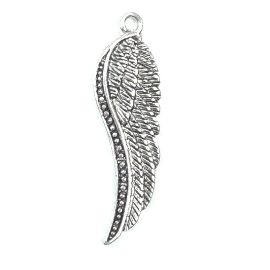C0144 | Angel Wing Metal Charm | GC1124