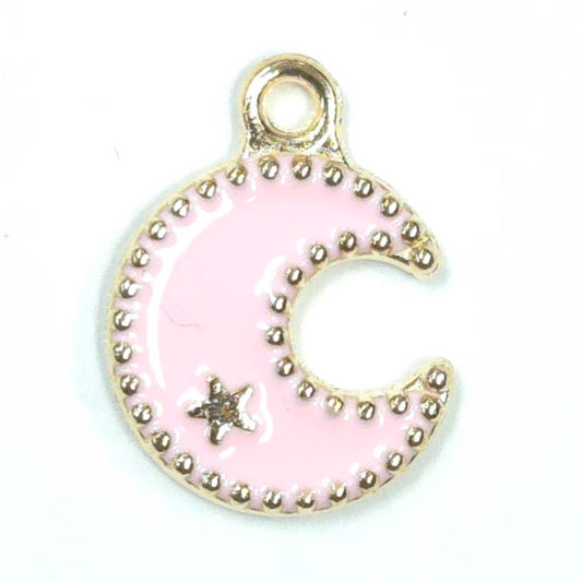 C0116 | Cute Crescent Moon Charm | GC1126