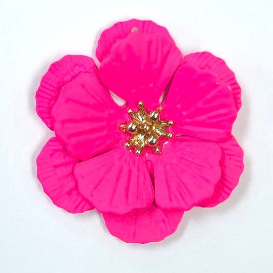 C0053 | Textured Floral Charm | GC1127