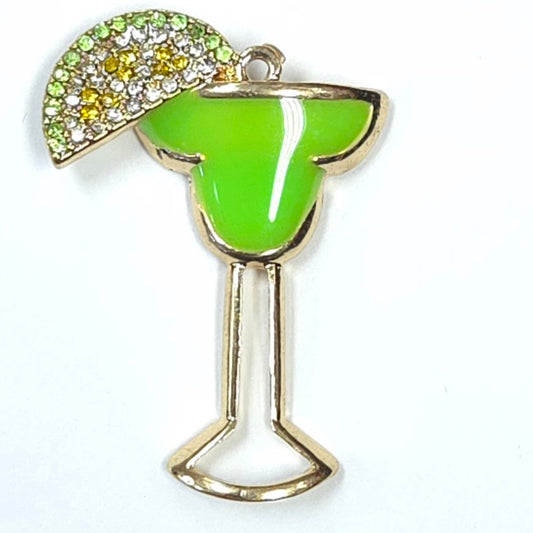 C0062 | Margarita Glass Charm | GC1127O