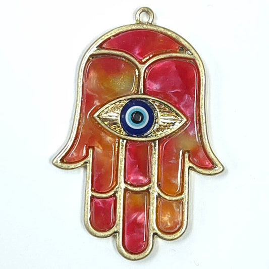 C0067 | Enamel Evil Eye Charm | GC1127W