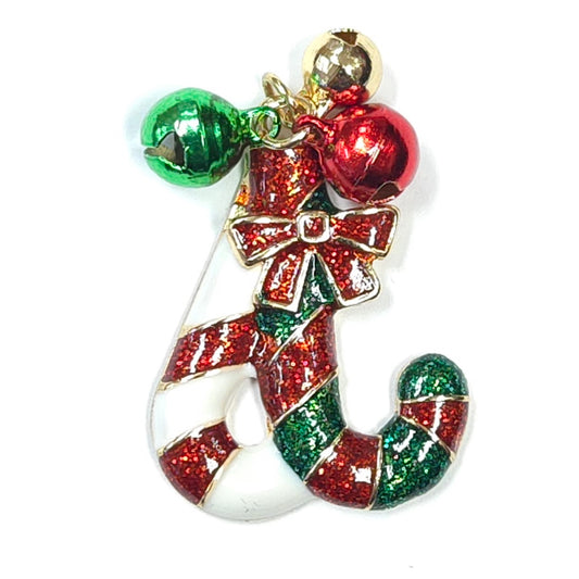 C0098 | Christmas Candy Cane Charm | GC1128