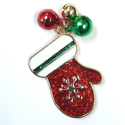 C0099 | Christmas Mitten Charm | GC1128