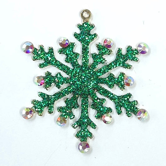 C0101 | Glitter Snowflake Charm | GC1128
