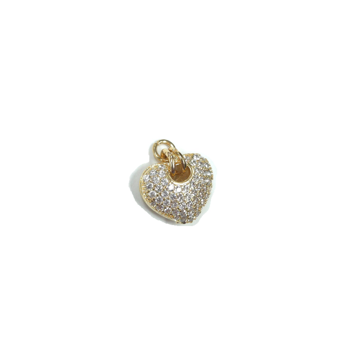 C0042 | Crystal Heart Charm | GC1140
