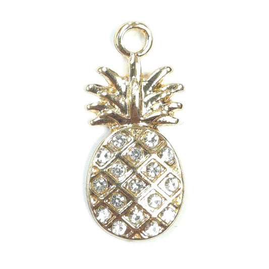 C0044 | Crystal Pineapple Charm | GC1140