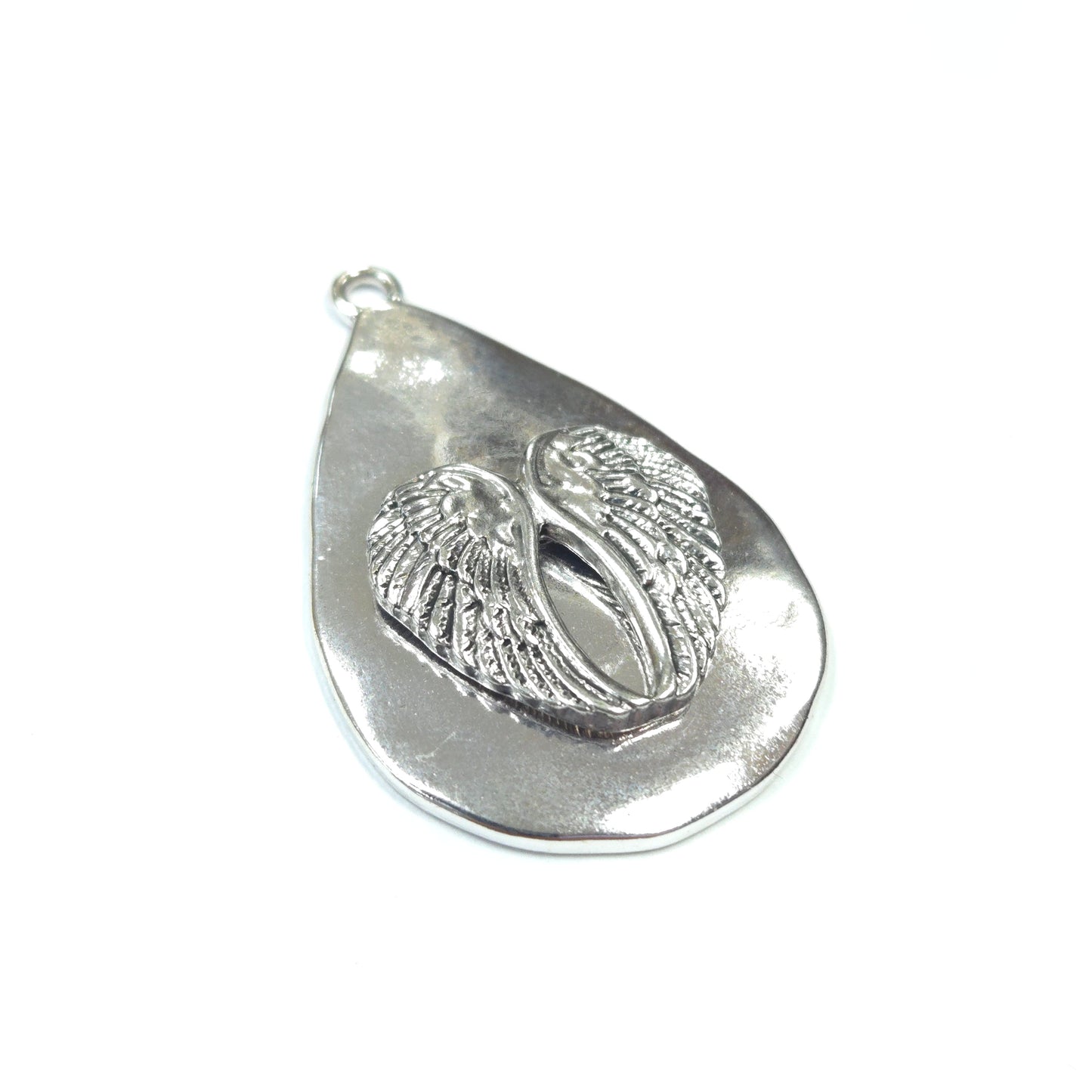 C0047 | Angel Wings Teardrop Charm | GC1140