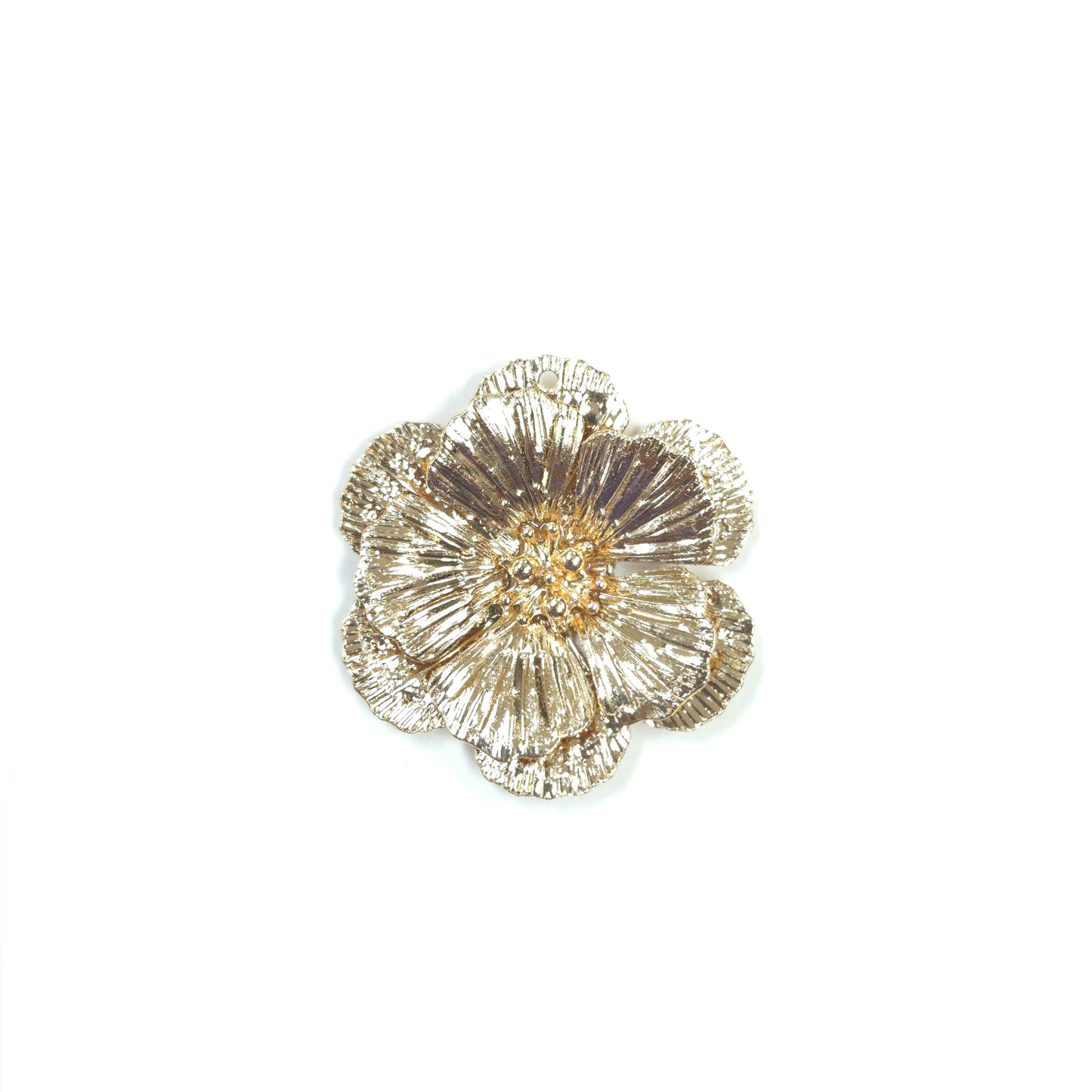 C0051 | Textured Flower Charm | GC1140U