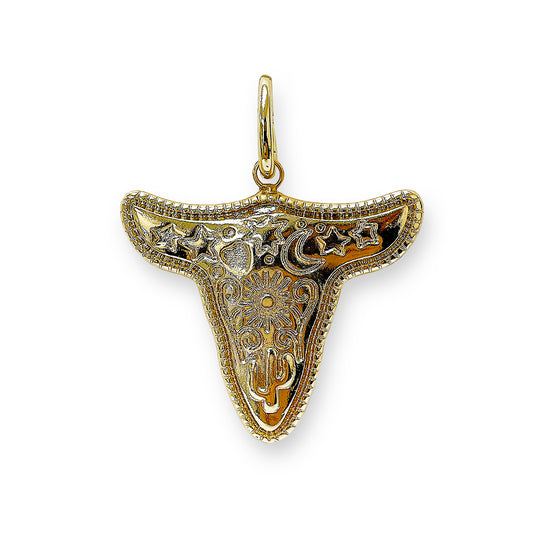 K0025 GK1003 Cow Design Charm