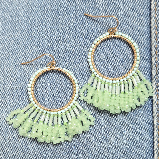 E1234 GSE3781 Drop Dangle Hook Earrings